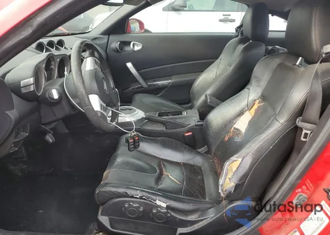 2008 Nissan 350Z Coupe из США, поврежденный, VIN JN1BZ34D08M701917